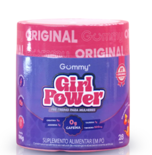 Gummy® Girl Power - Pré-treino 196g